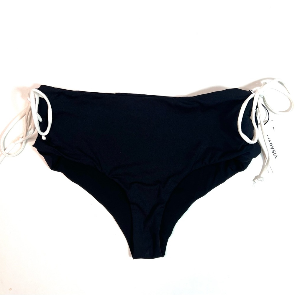 NWT Marysia Swim Lace-up Swim Bikini Bottoms Size Small - Picture 10 of 10